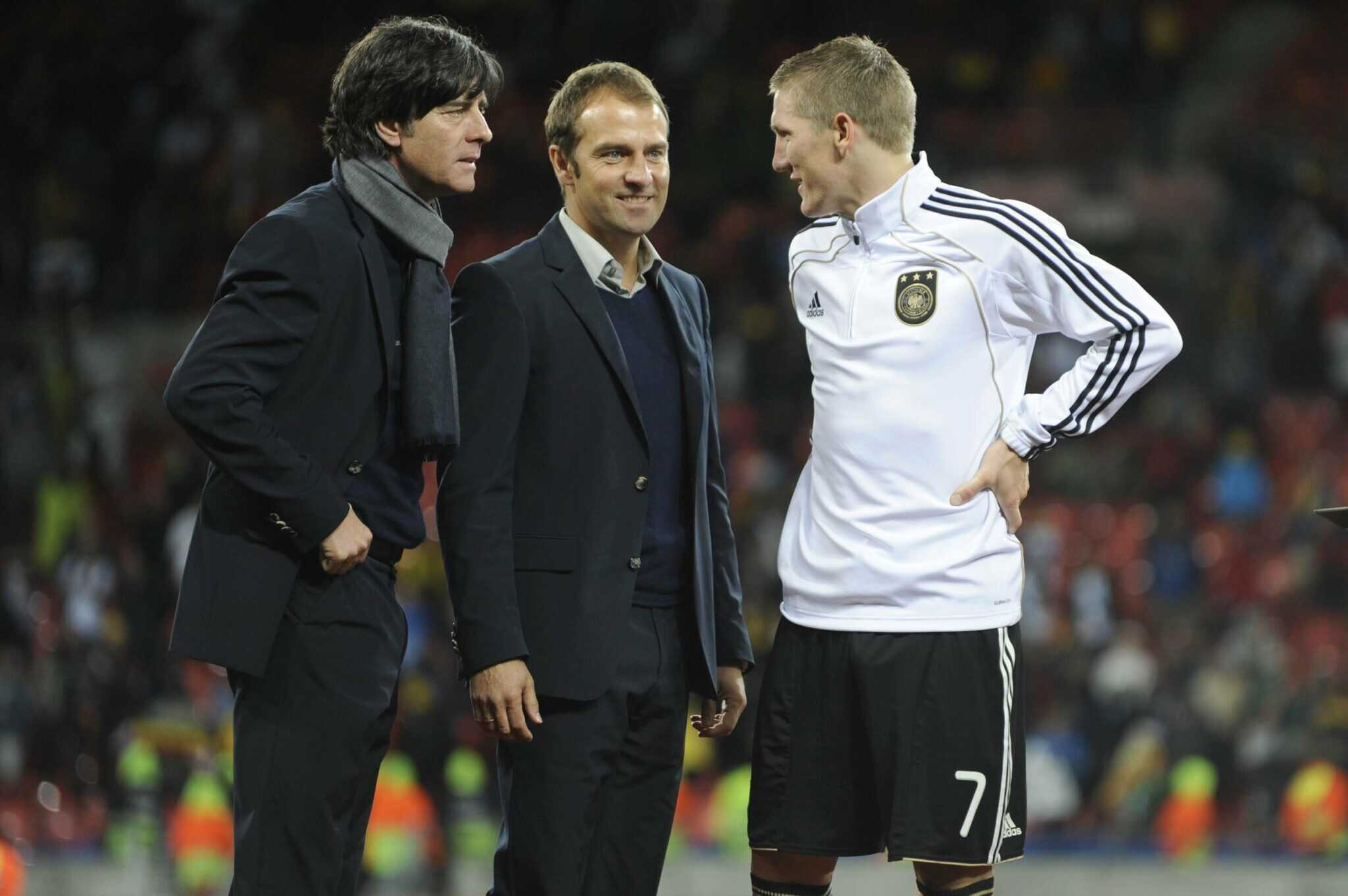 Hansi Flick und Bastian Schweinsteiger