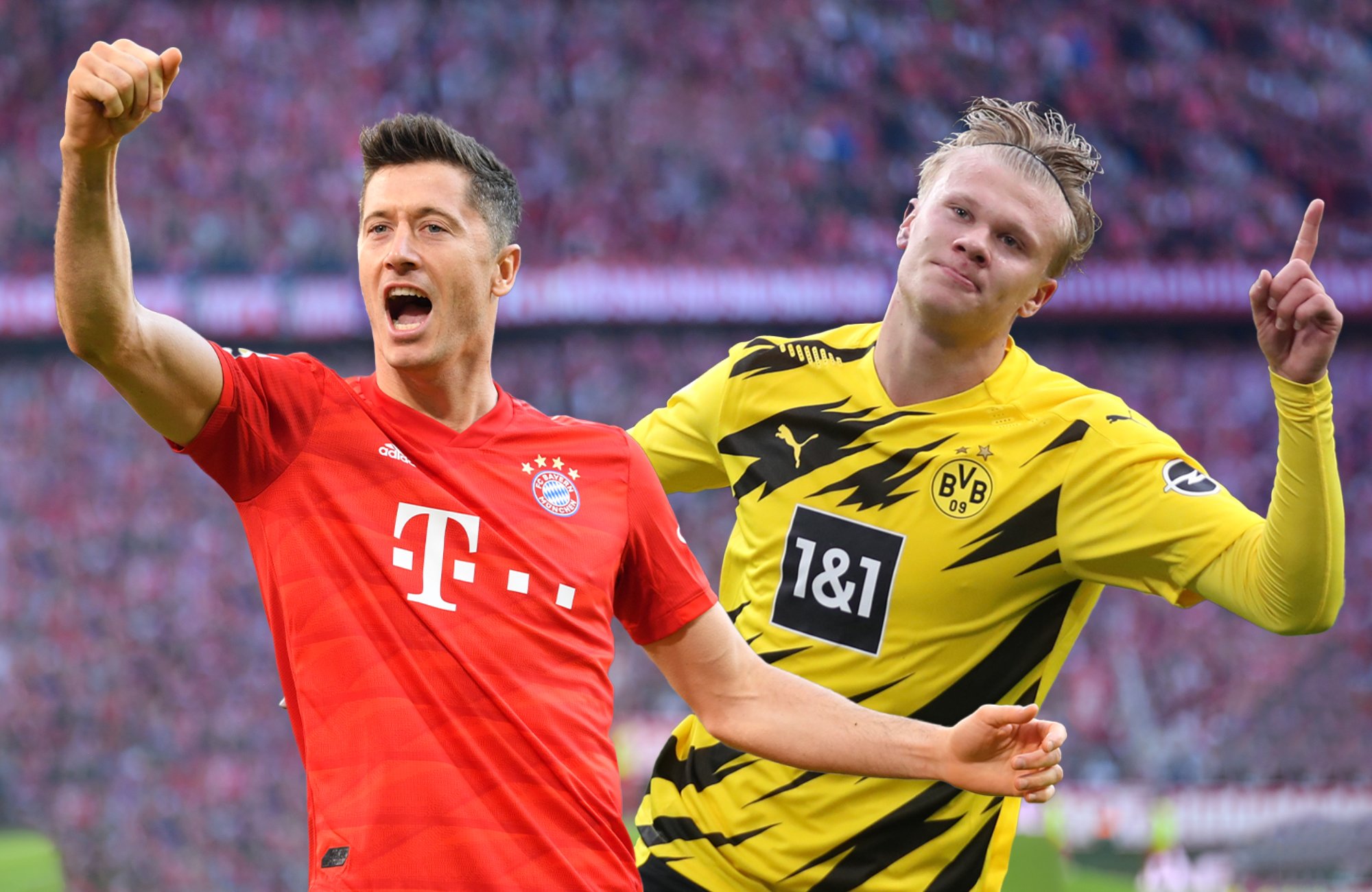 Lewandowski vs. Haaland: Rekordjäger unter sich - Aktuelle FC Bayern