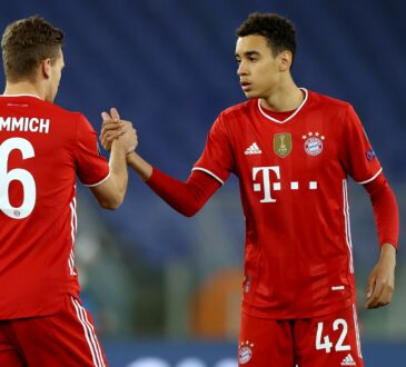 Jamal Musiala und Joshua Kimmich