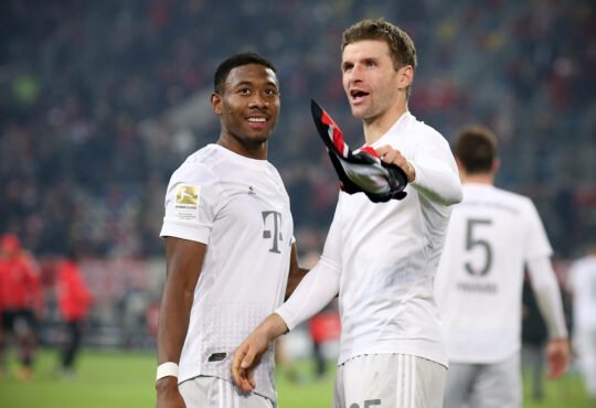 David Alaba und Thomas Müller