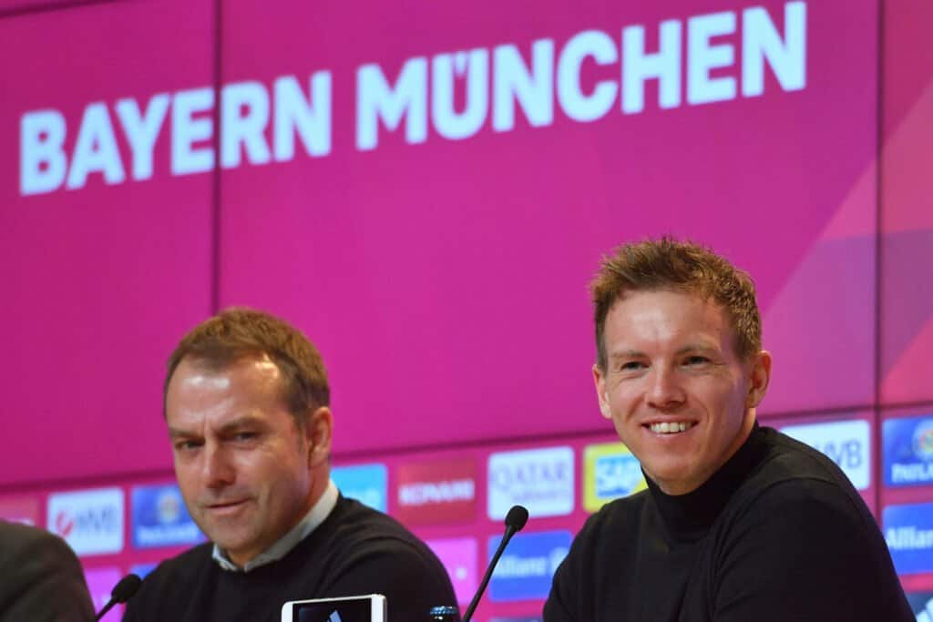 Hansi Flick und Julian Nagelsmann