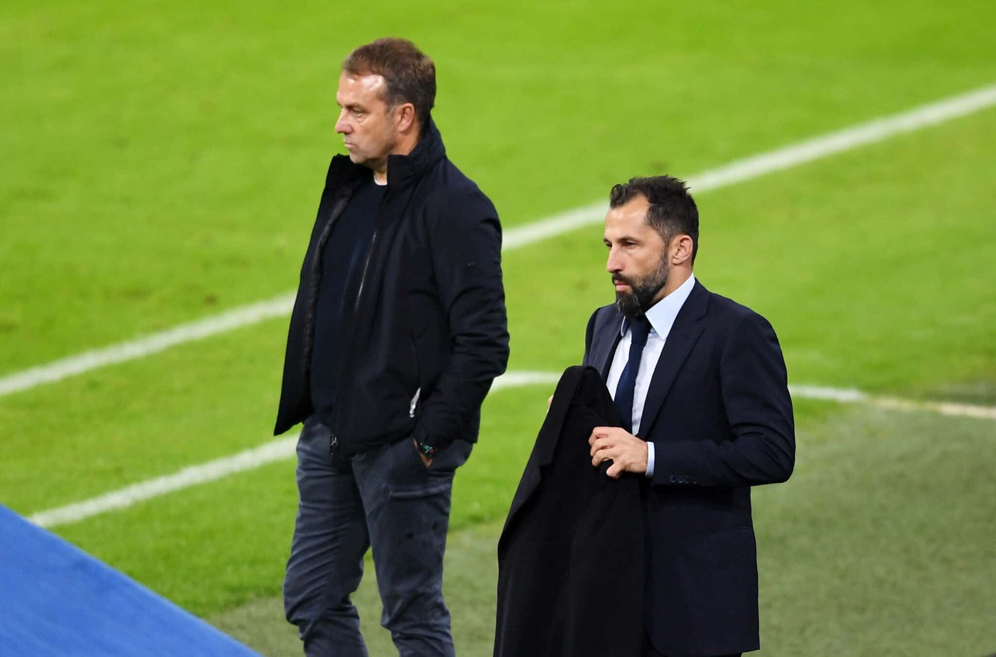 Hansi Flick und Hasan Salihamidzic