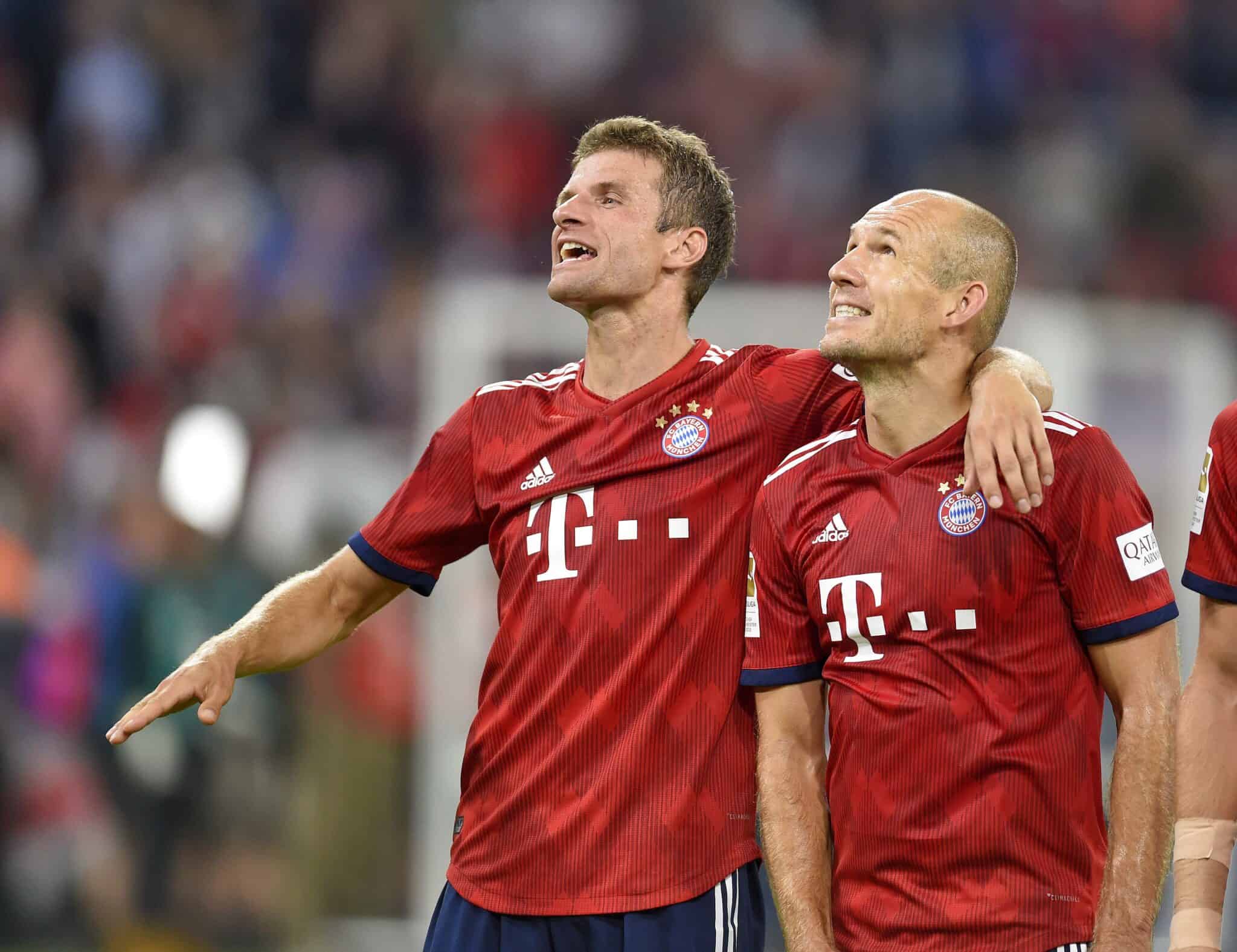 Thomas Müller und Arjen Robben
