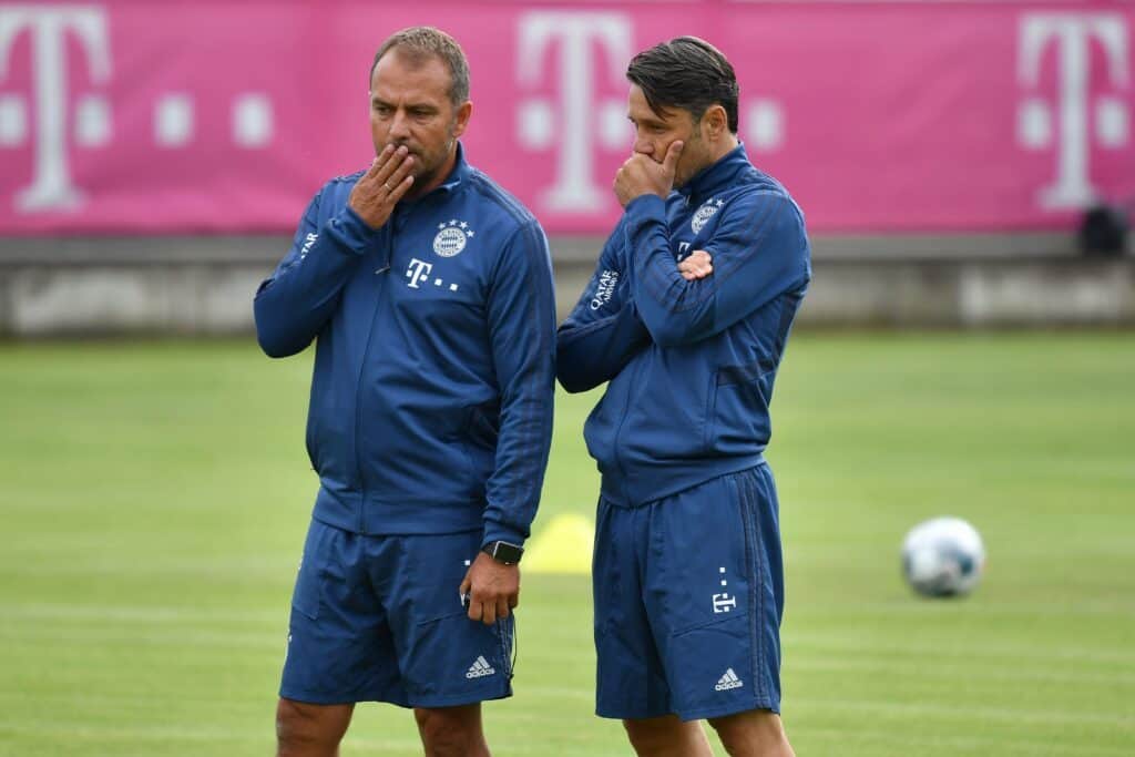 Nikko Kovac und Hansi Flick