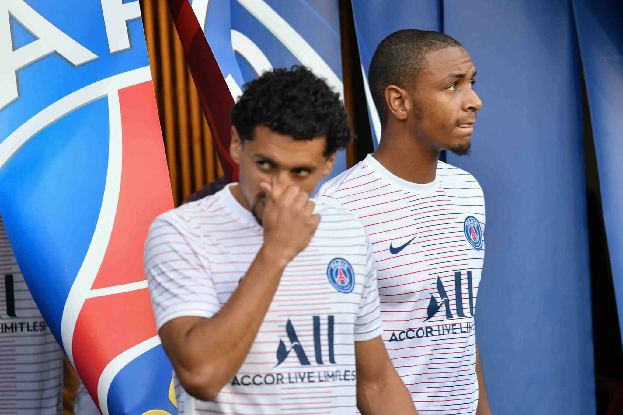 Marquinhos und Abdou Diallo