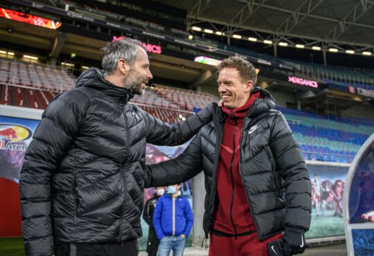 Marco Rose und Julian Nagelsmann