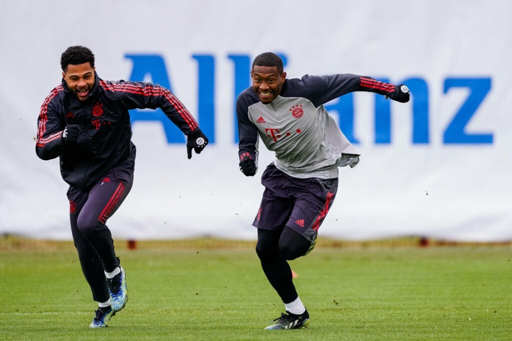 Serge Gnabry und David Alaba