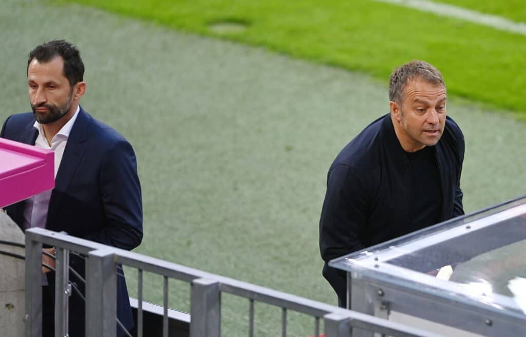 Hansi Flick und Hasan Salihamidzic