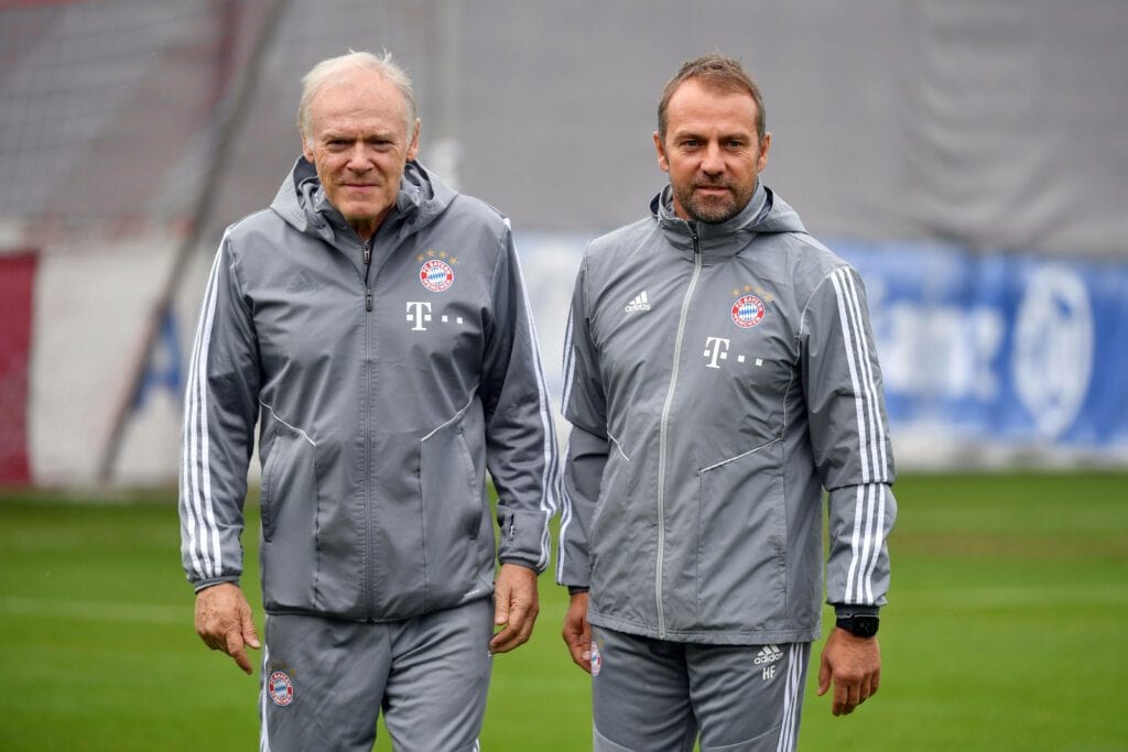 Hermann Gerland und Hansi Flick