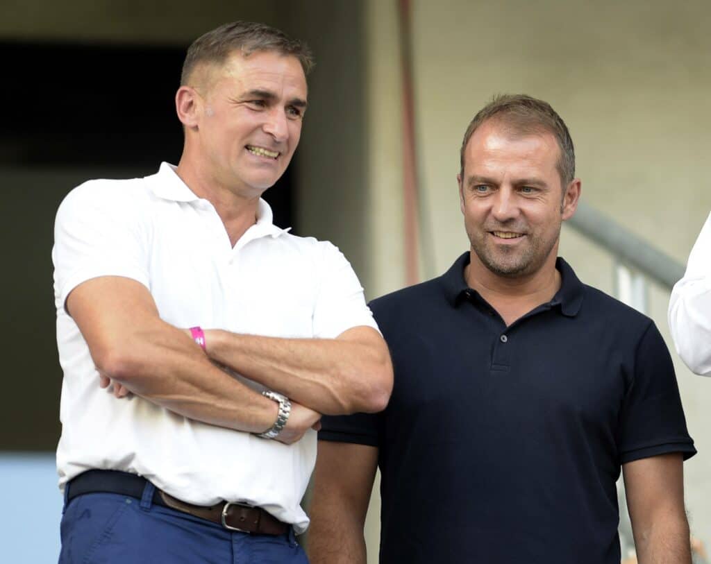 Stefan Kuntz und Hansi Flick