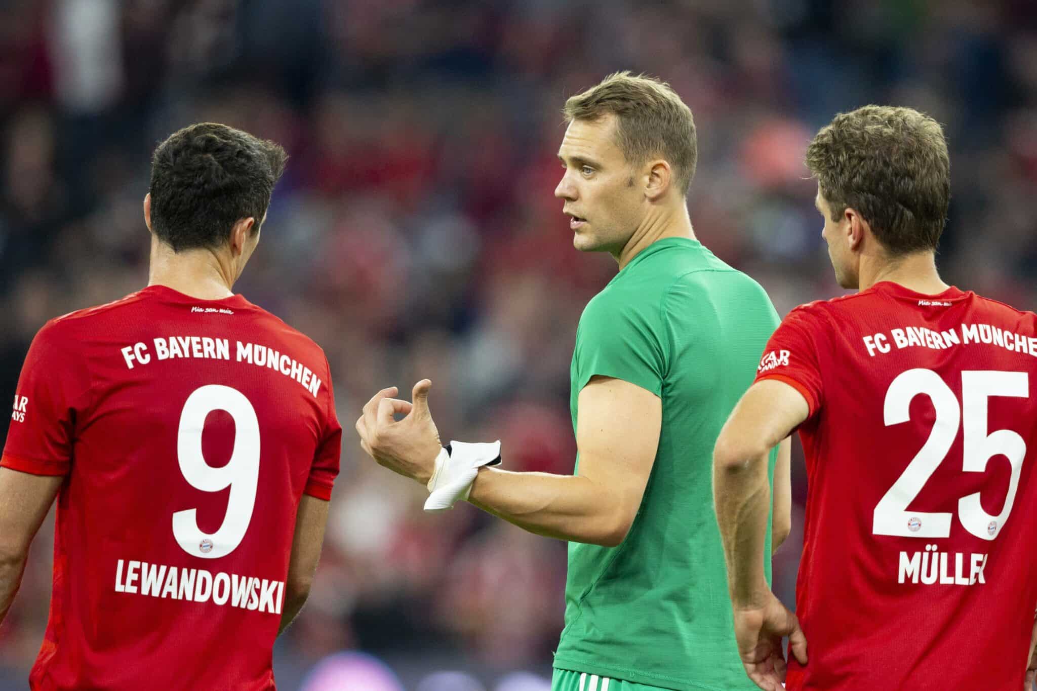 Lewandowski, Neuer und Müller