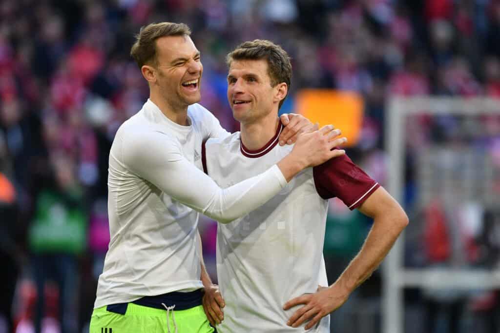 Manuel Neuer und Thomas Müller