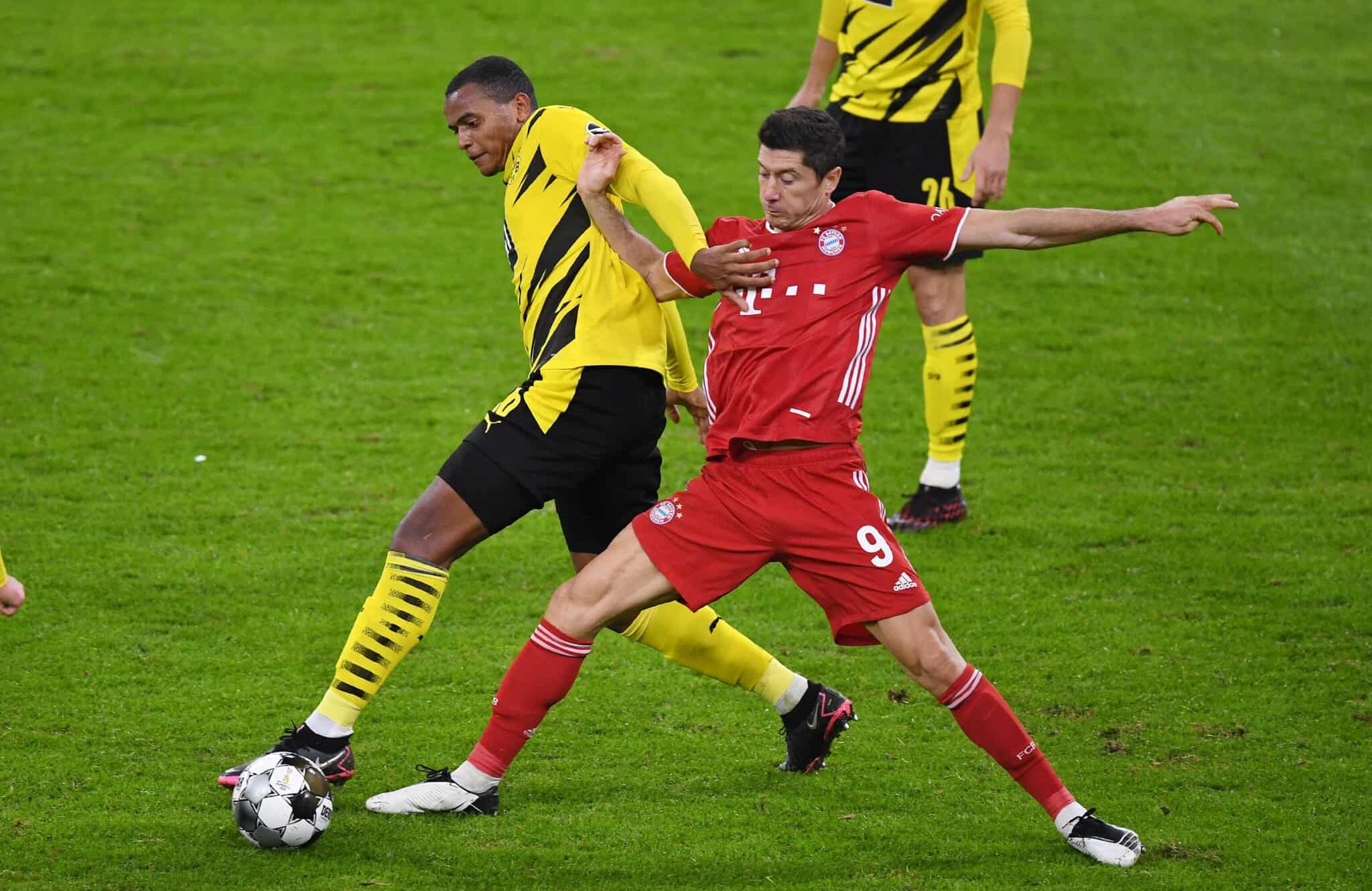 Manuel Akanji und Robert Lewandowski