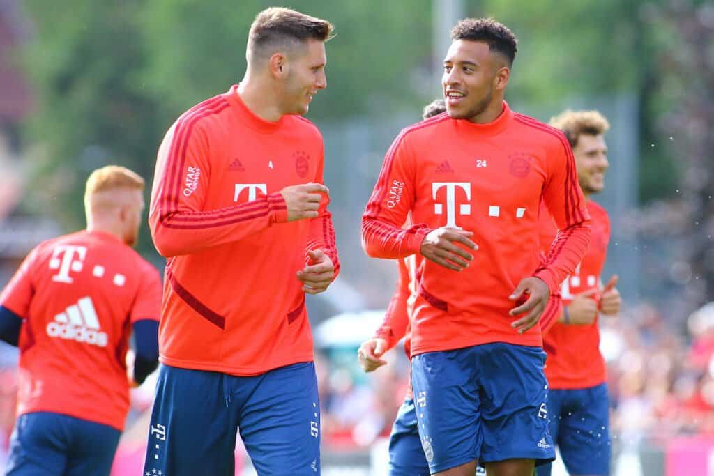 Niklas Süle und Corentin Tolisso