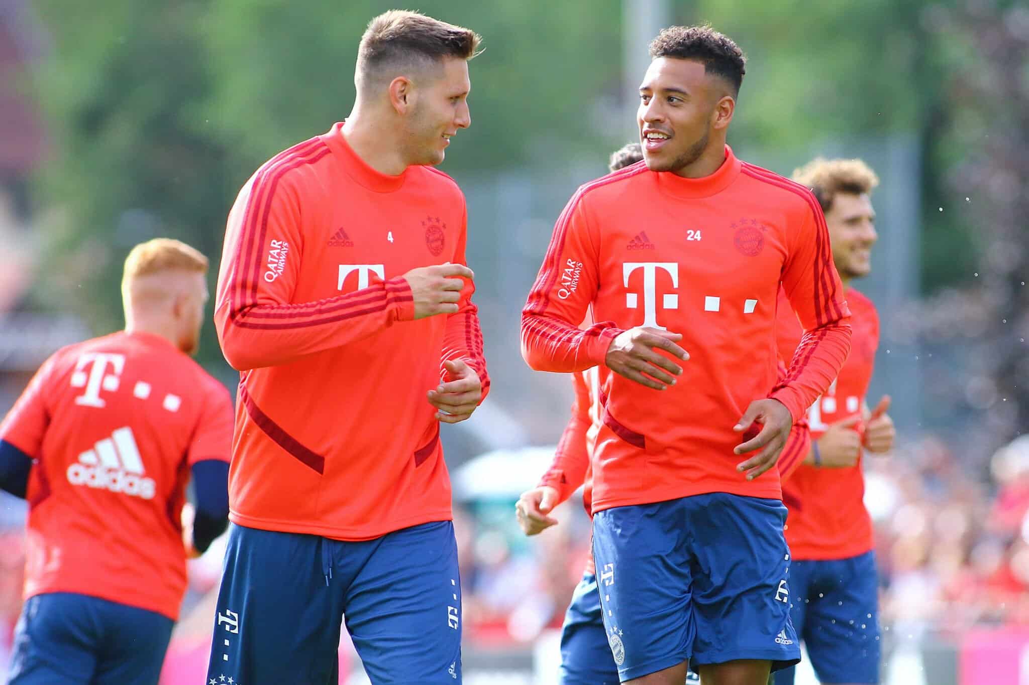 Niklas Süle und Corentin Tolisso
