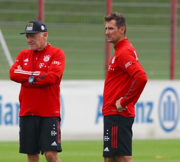 Hermann Gerland und Miroslav Klose