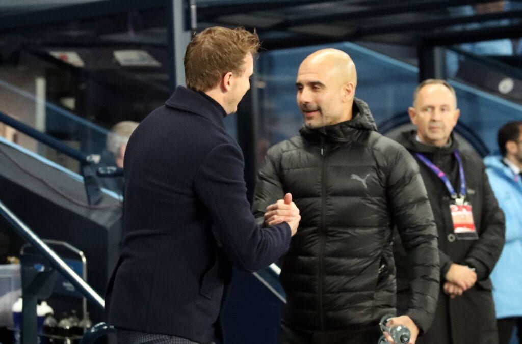 Pep Guardiola und Julian Nagelsmann
