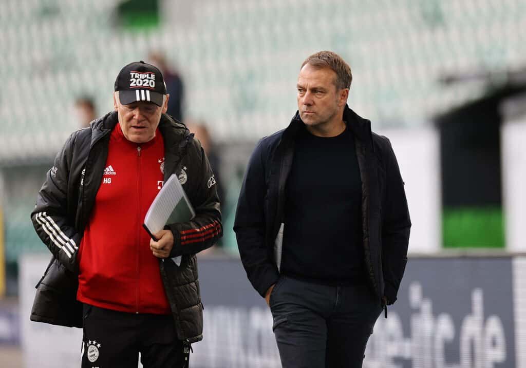 Hermann Gerland und Hansi Flick