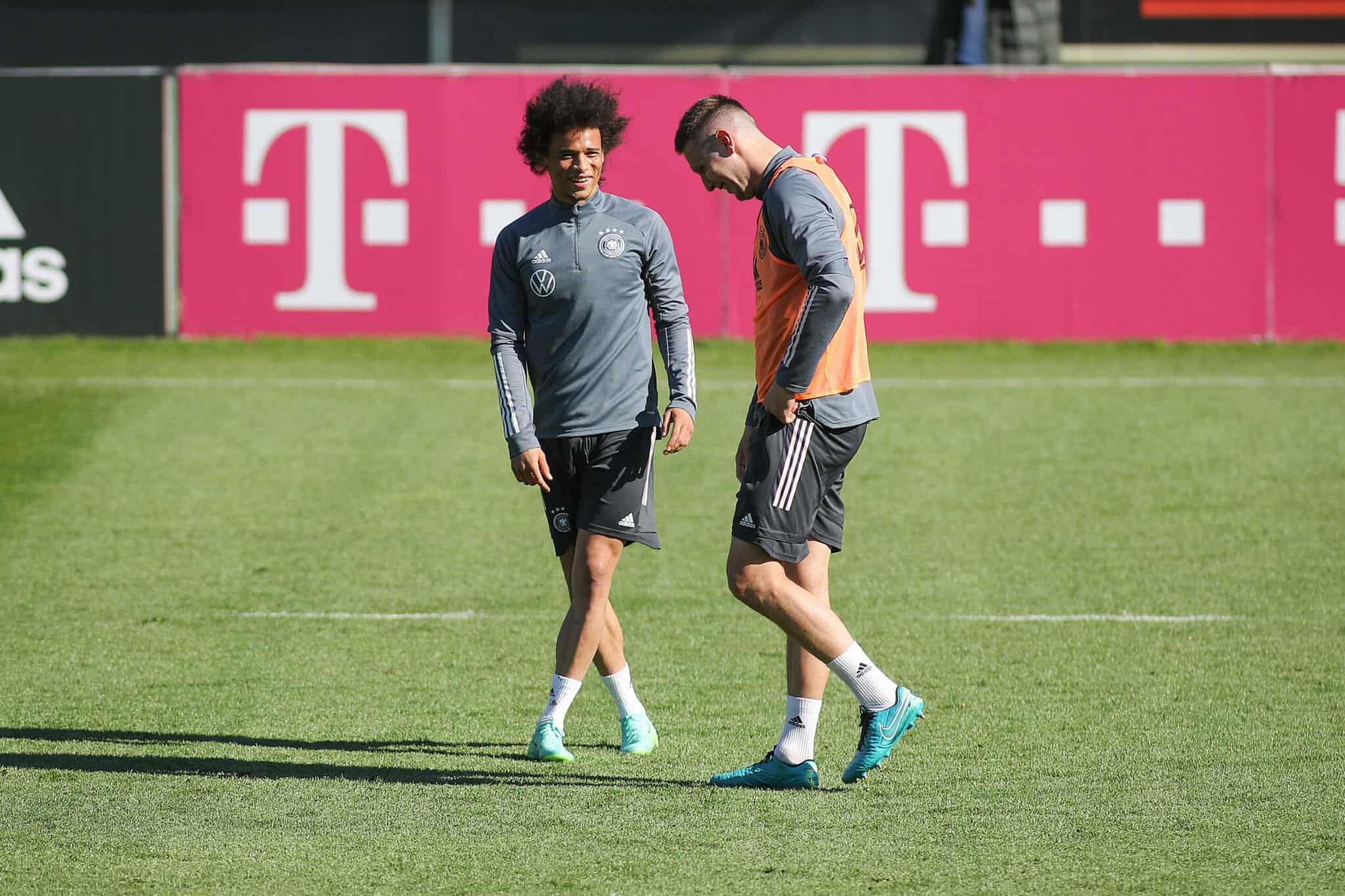 Leroy Sane und Niklas Süle