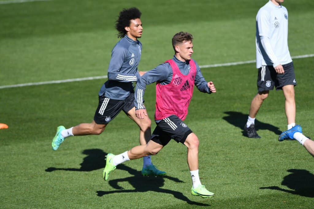Leroy Sane und Joshua Kimmich