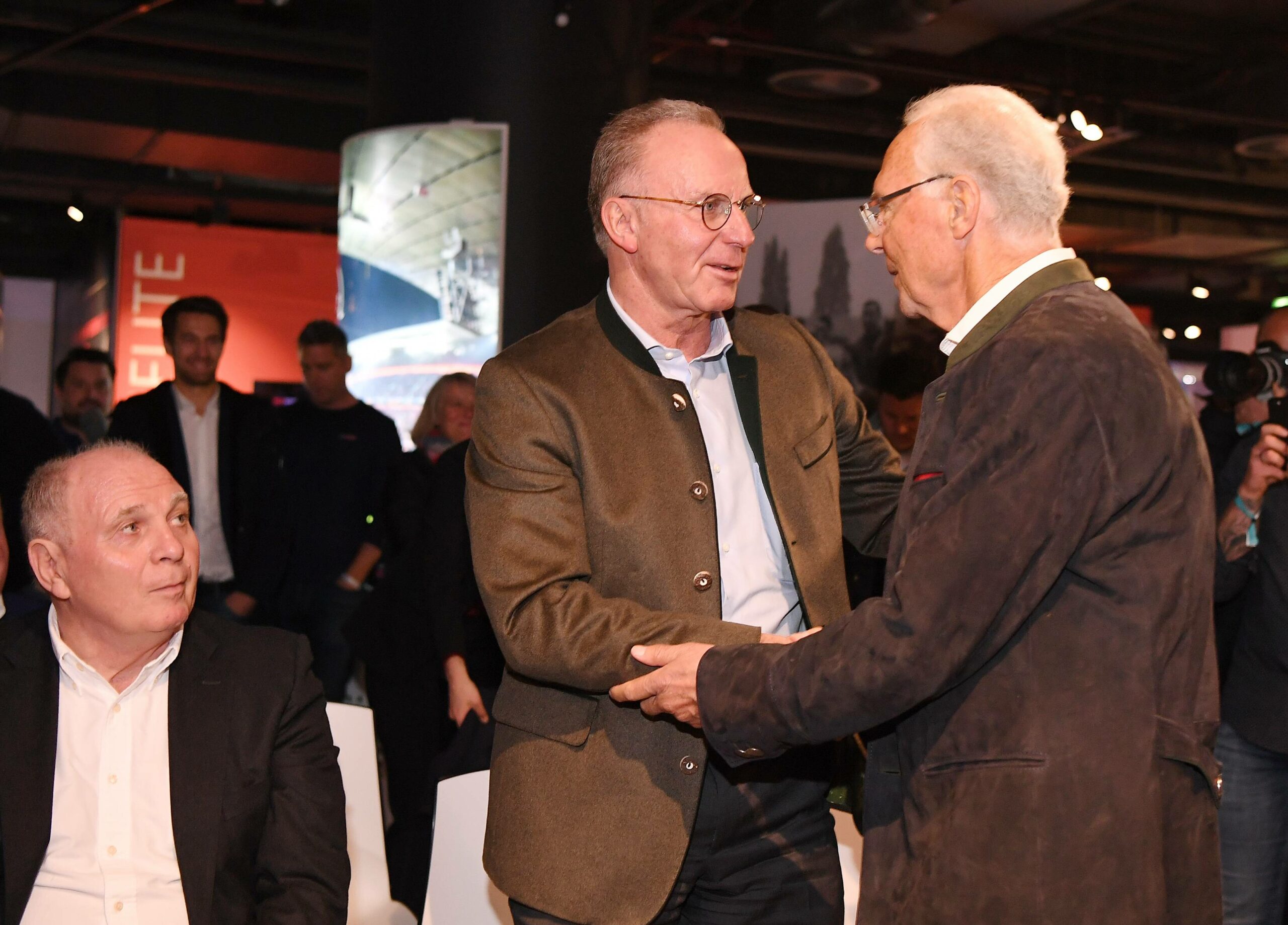 Karl-Heinz Rummenigge und Franz Beckenbauer