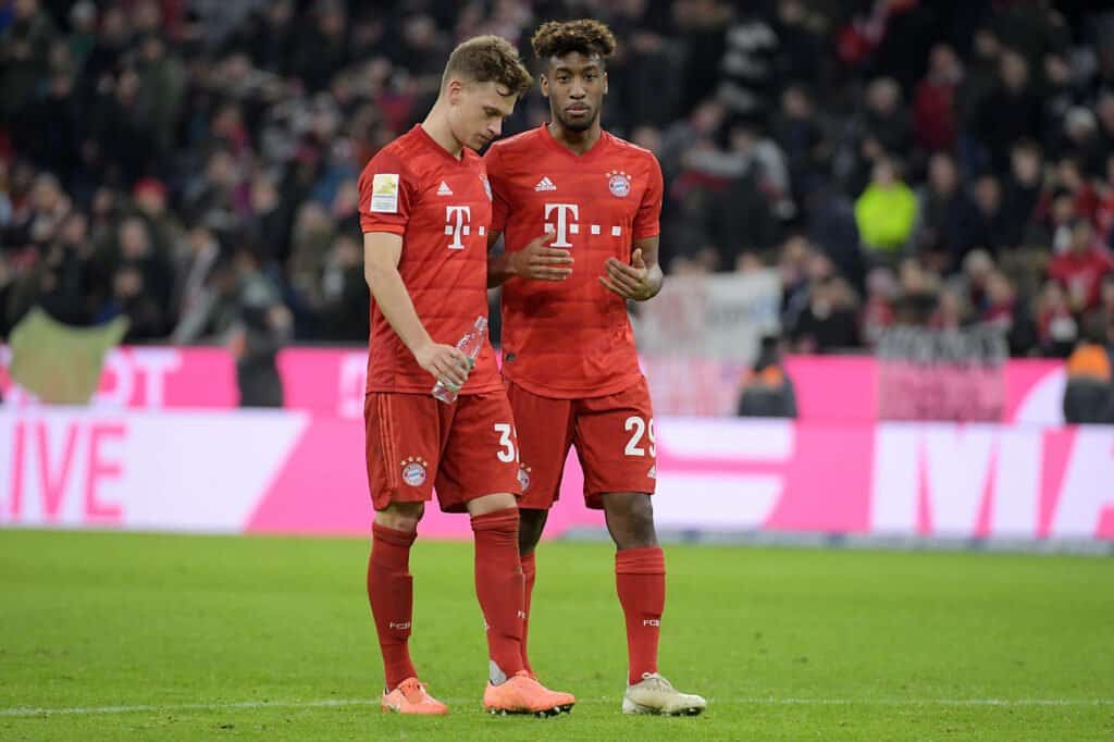 Joshua Kimmich und Kingsley Coman