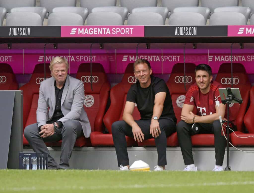 Julian Nagelsmann und Oliver Kahn