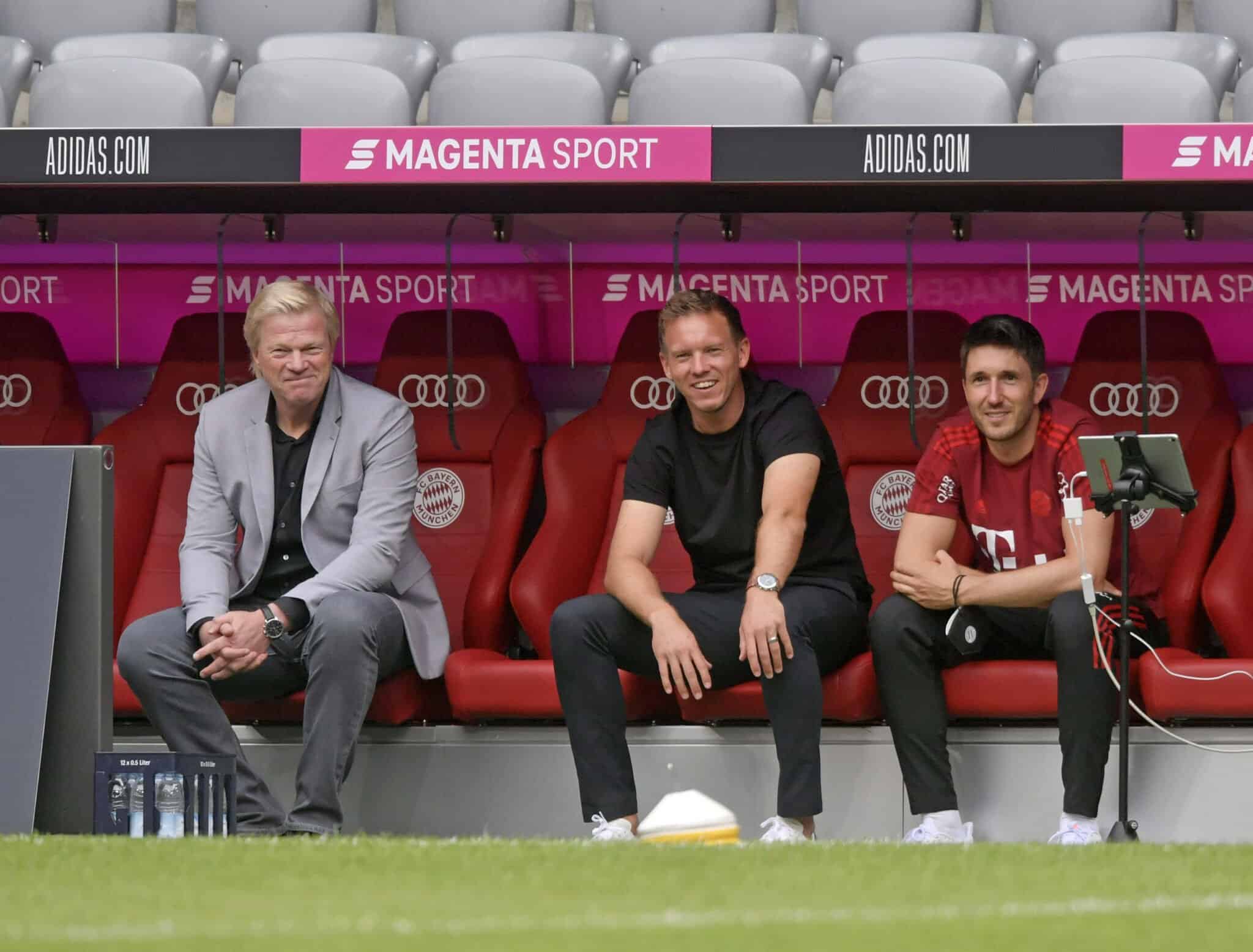 Julian Nagelsmann und Oliver Kahn