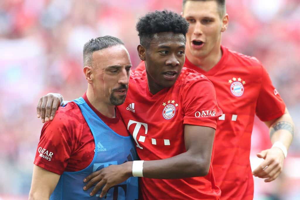 Franck Ribery und David Alaba