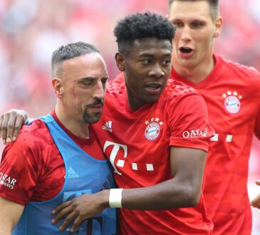 Franck Ribery und David Alaba