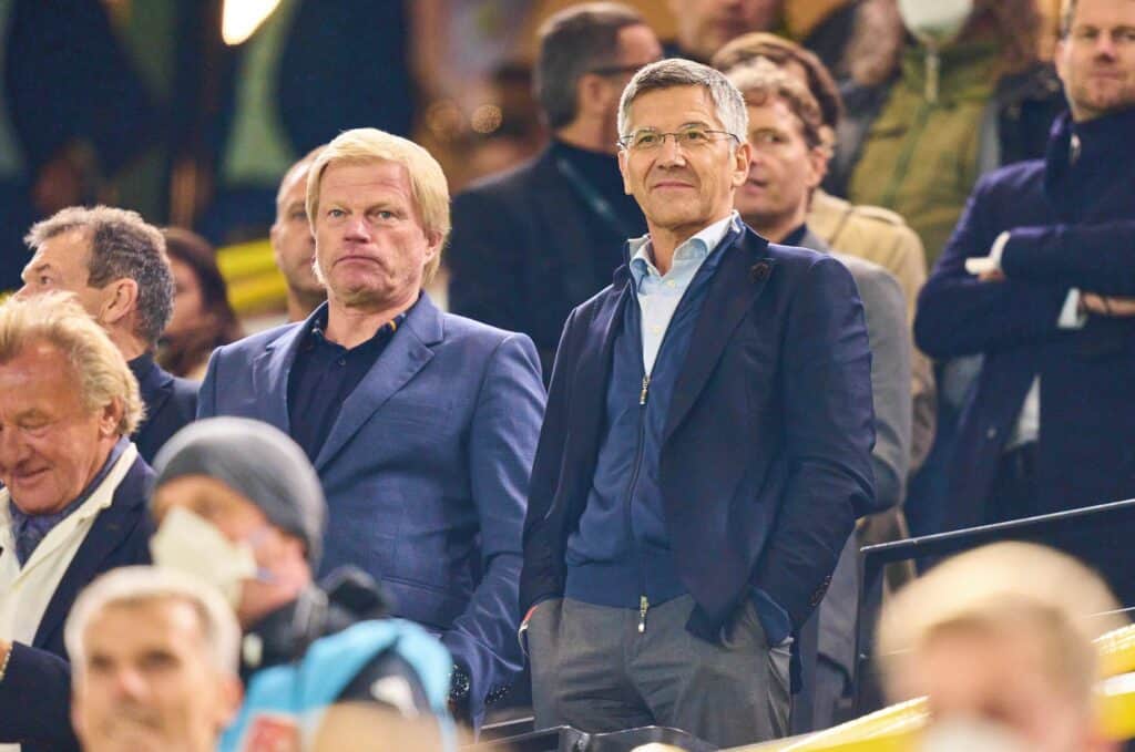 Oliver Kahn und Herbert Hainer
