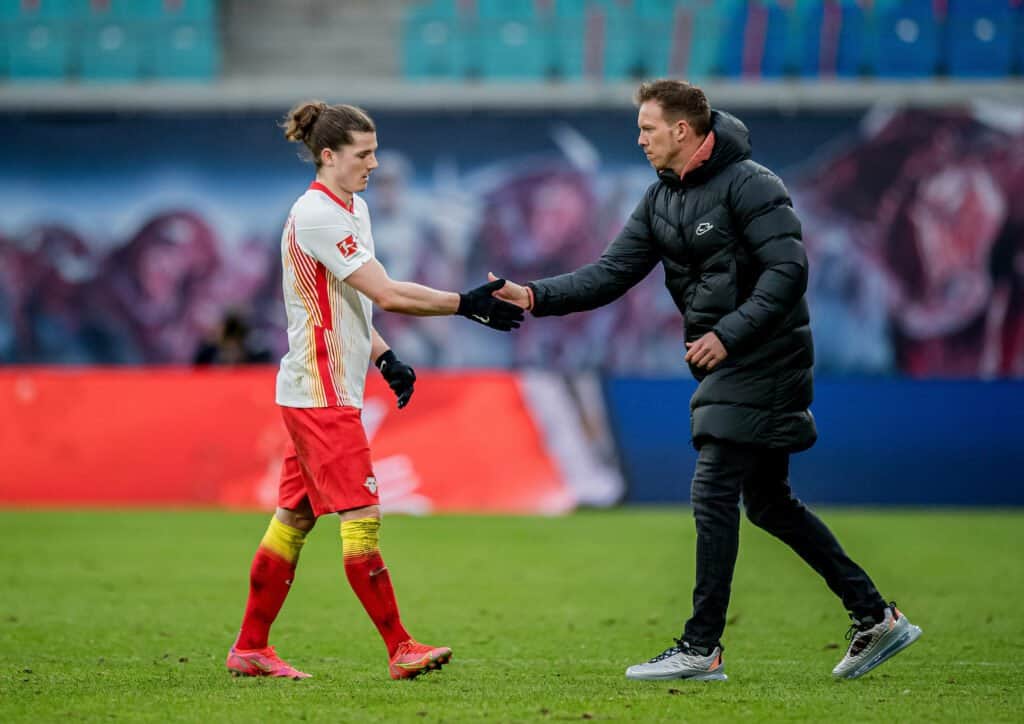 Marcel Sabitzer und Julian Nagelsmann
