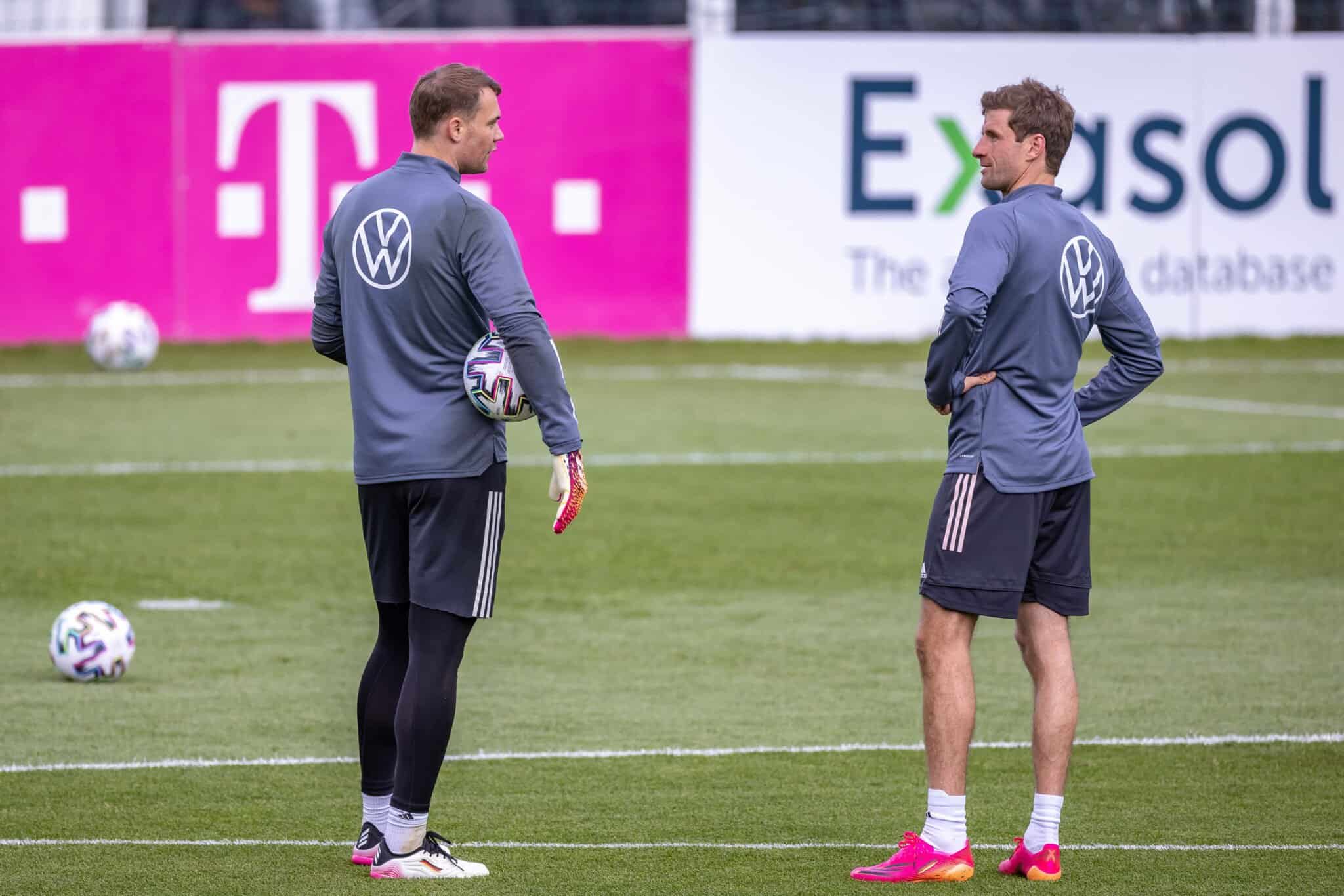 Manuel Neuer und Thomas Müller