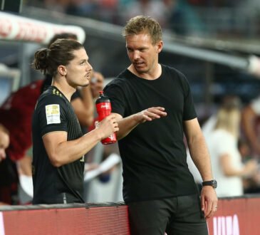 Julian Nagelsmann und Marcel Sabitzer