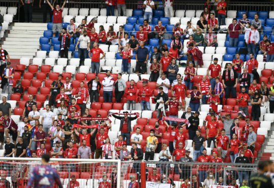 FC Bayern Fans in der Allianz Arena