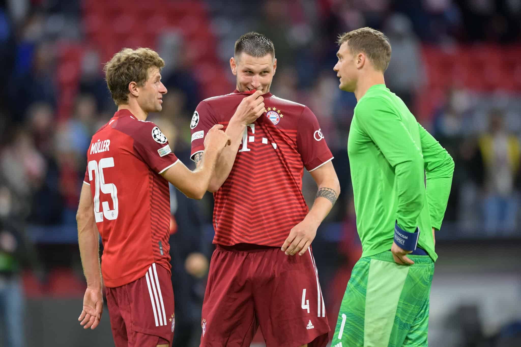 Niklas Süle, Manuel Neuer und Thomas Müller