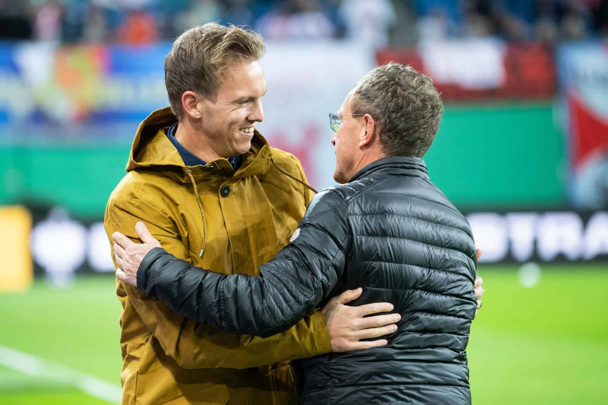 Ralf Rangnick und Julian Nagelsmann
