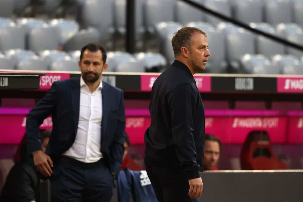 Hasan Salihamidzic und Hansi Flick