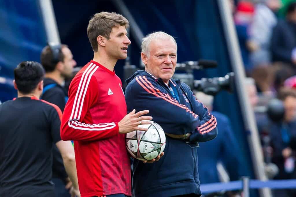 Hermann Gerland und Thomas Müller