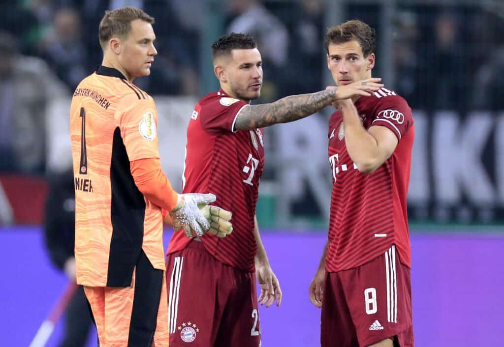 Lucas Hernandez und Leon Goretzka