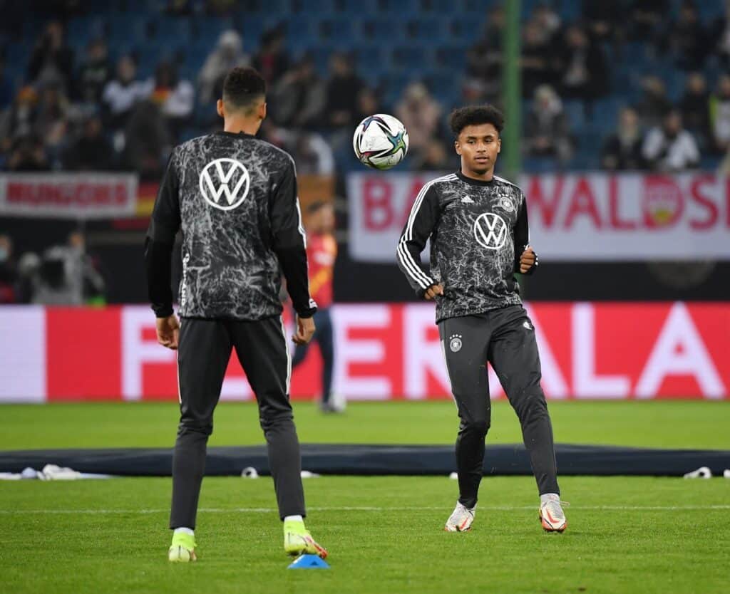 Karim Adeyemi und Jamal Musiala