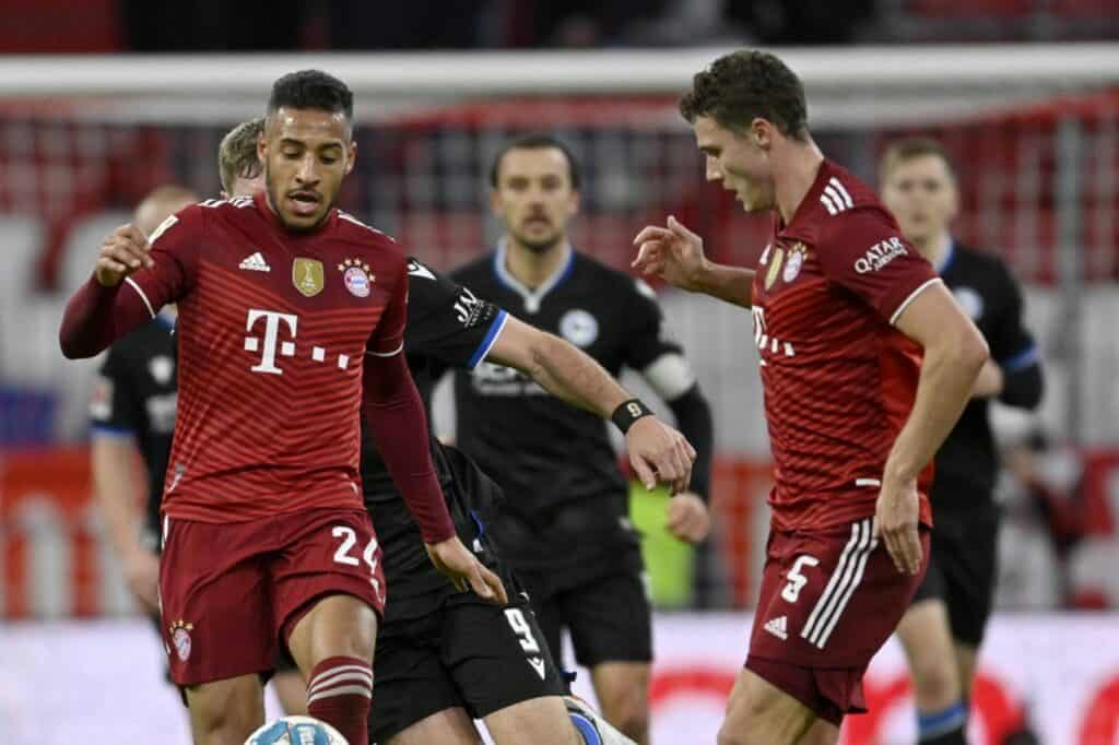 Corentin Tolisso und Benjamin Pavard