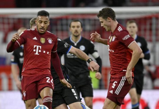 Corentin Tolisso und Benjamin Pavard