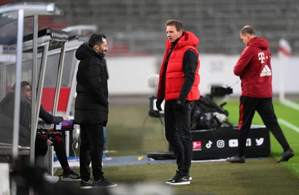 Hasan Salihamidzic und Julian Nagelsmann