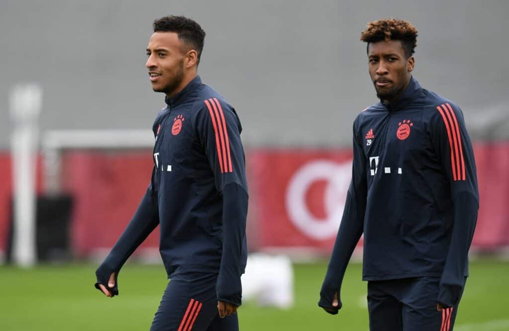 Corentin Tolisso und Kingsley Coman