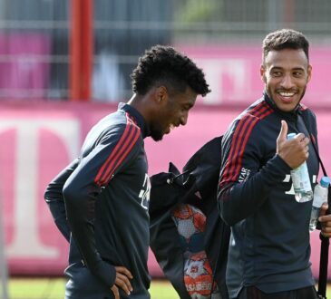 Kingsley Coman und Corentin Tolisso