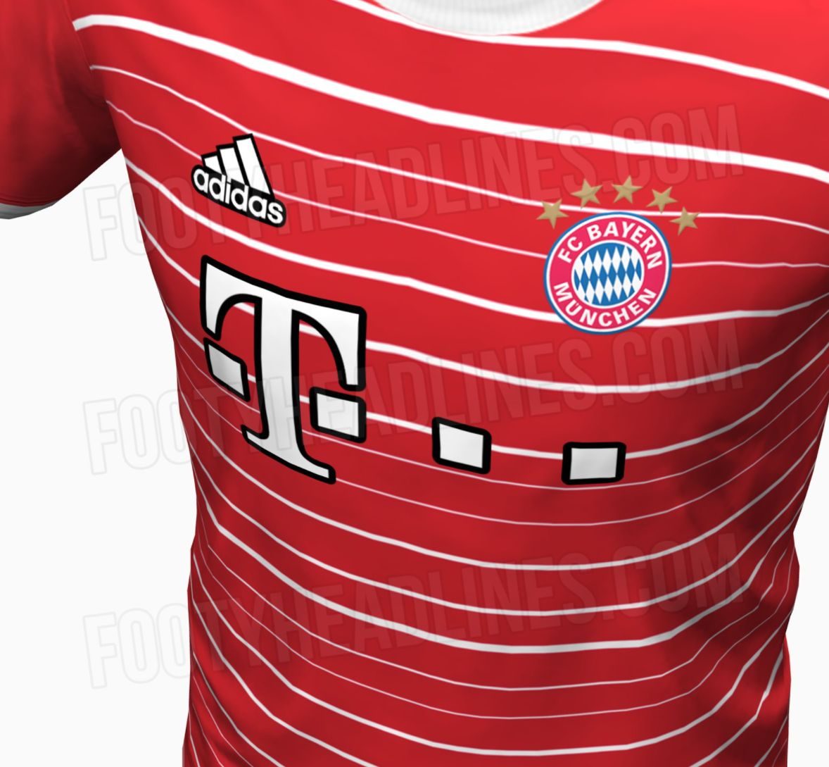 FC Bayern Heimtrikot für die Saison 2022/23