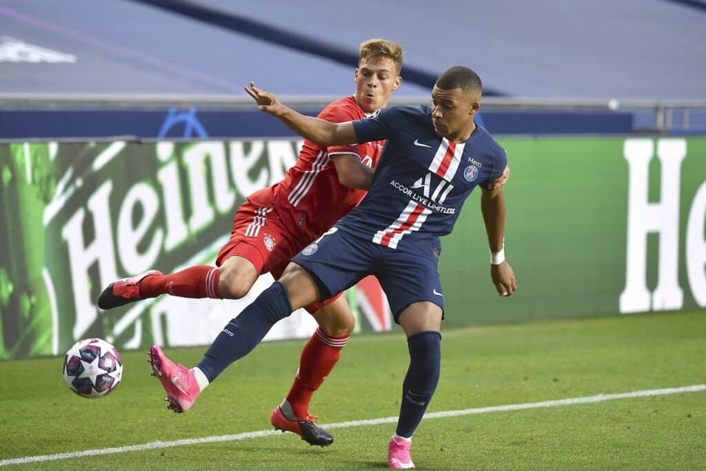 Kylian Mbappe und Joshua Kimmich