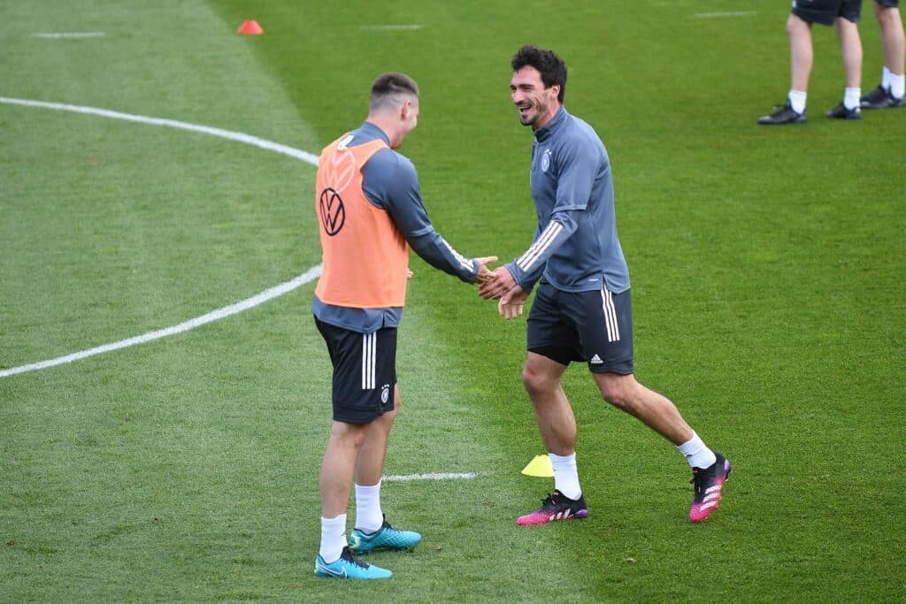 Niklas Süle und Mats Hummels