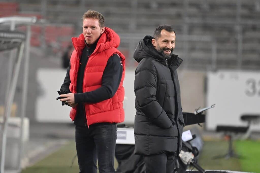 Hasan Salihamidzic und Julian Nagelsmann